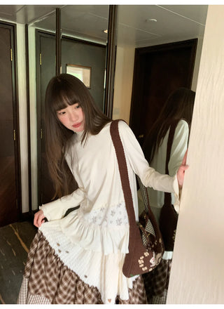 stacking stitch dress