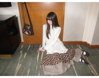 stacking stitch dress