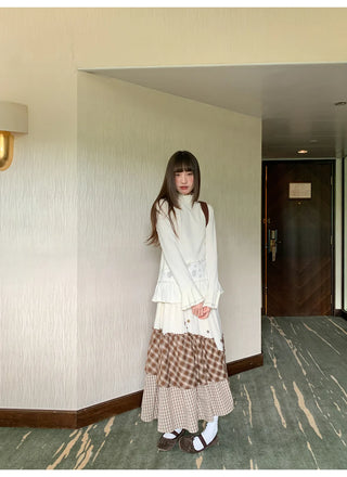 stacking stitch dress