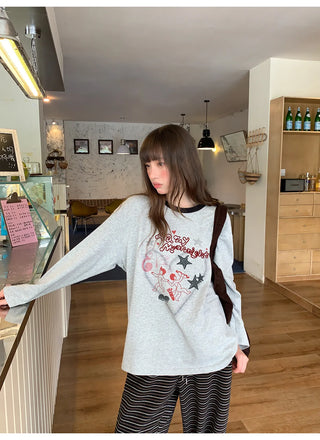 lace-up striped pants