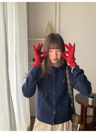 solid color pleated pants