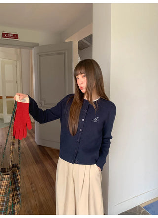 solid color pleated pants