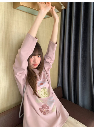 solid color pleated pants