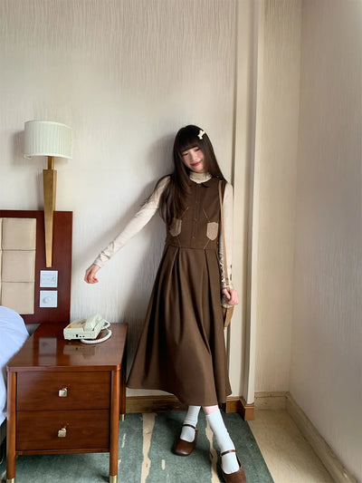 doll collar dress