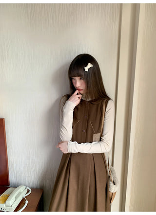 doll collar dress