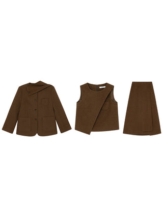 vest coat set