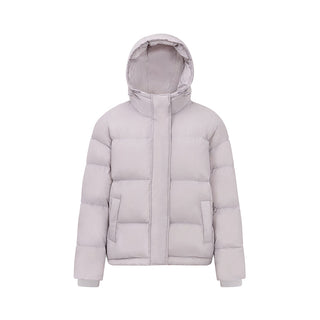 hooded down jacket