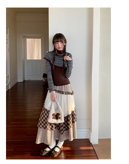 animal print set top