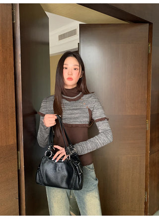 animal print set top