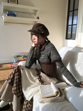 animal print set top