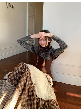 animal print set top