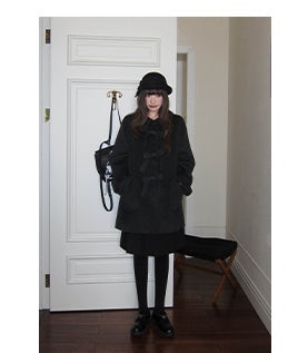 reversible wool coat