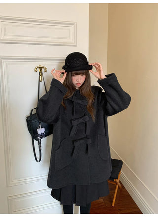 reversible wool coat