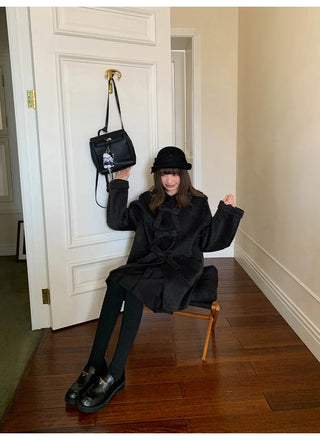 reversible wool coat