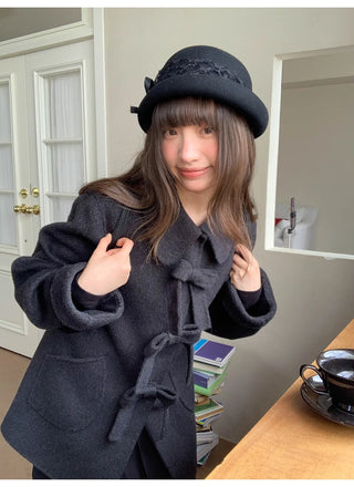 reversible wool coat