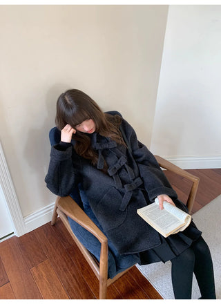 reversible wool coat