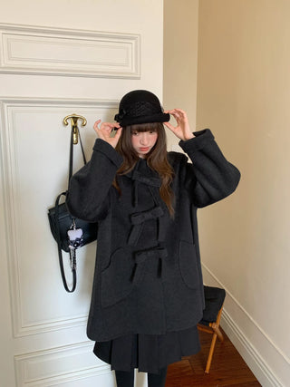 reversible wool coat