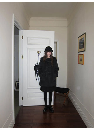 reversible wool coat