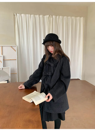 reversible wool coat