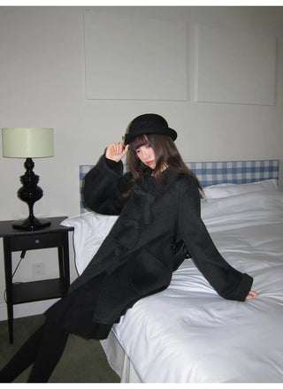 reversible wool coat