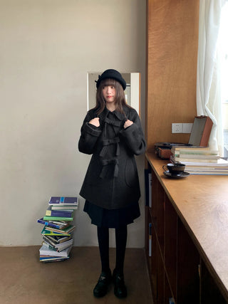 reversible wool coat