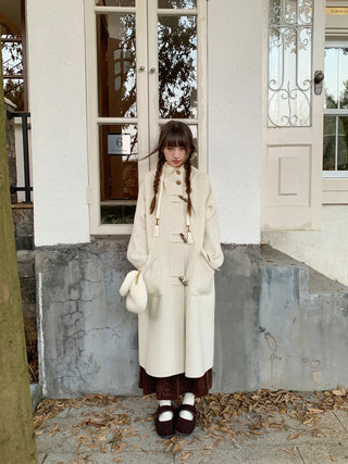 hooded wool coat