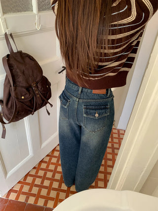 velvet thick jeans