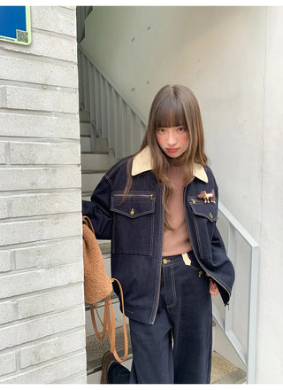 denim jacket set