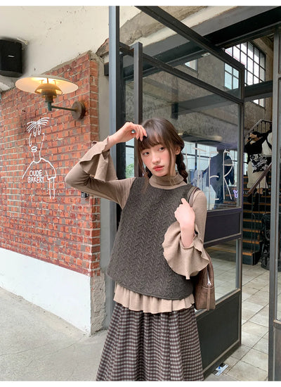 twist shawl set