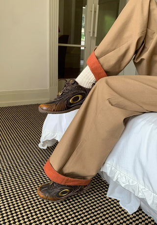 folding pocket pants