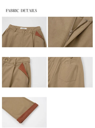 folding pocket pants