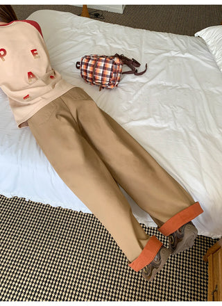 folding pocket pants