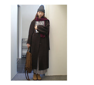 reversible wool coat