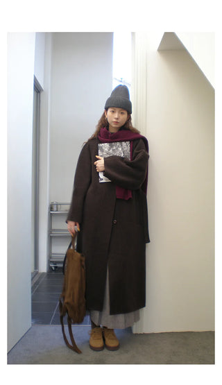 reversible wool coat