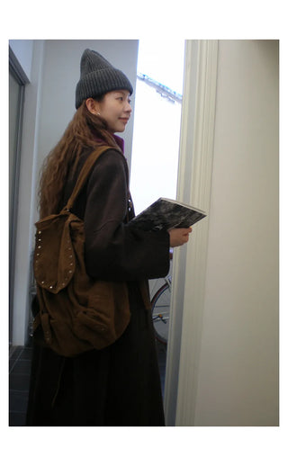 reversible wool coat