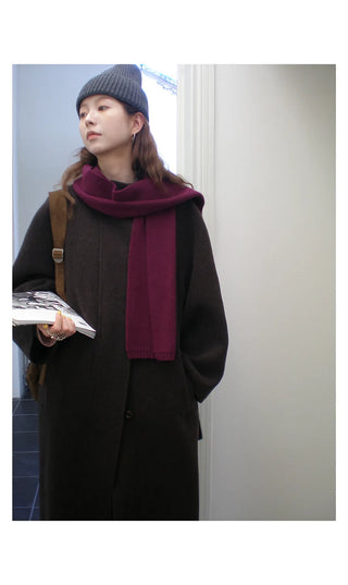 reversible wool coat