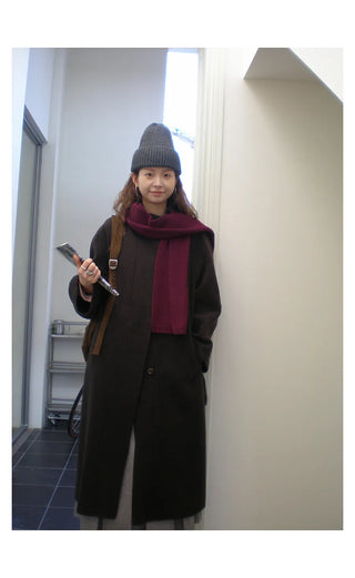 reversible wool coat