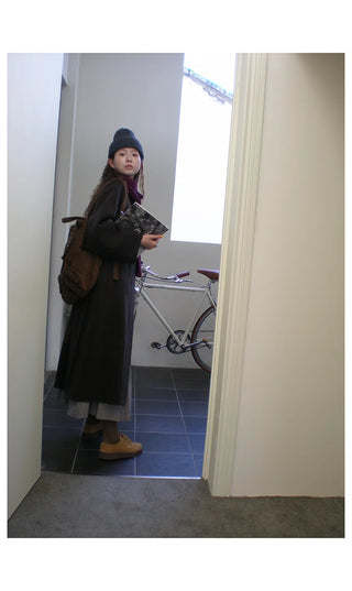 reversible wool coat