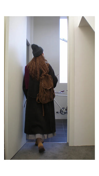 reversible wool coat