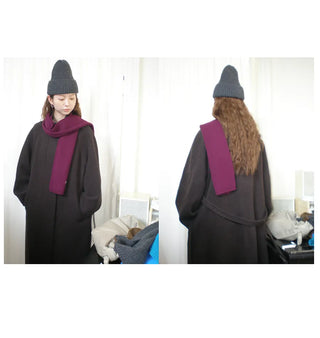 reversible wool coat