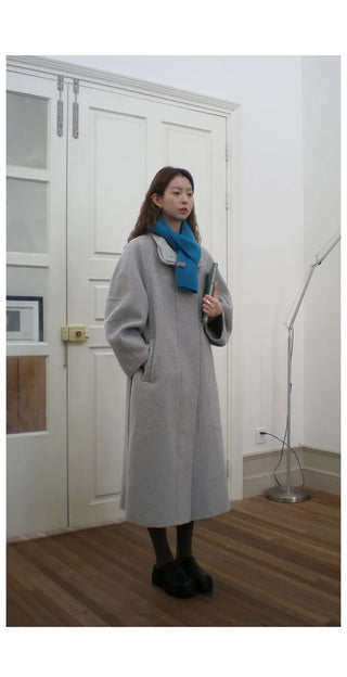 reversible wool coat