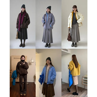 Windproof Wool Coat