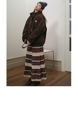 suede slimming skirt