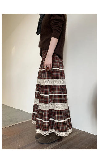 suede slimming skirt