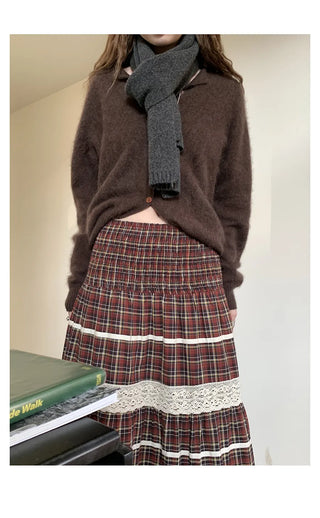 suede slimming skirt