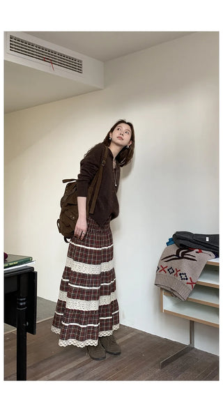 suede slimming skirt