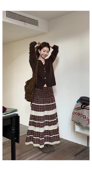 suede slimming skirt