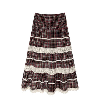 suede slimming skirt