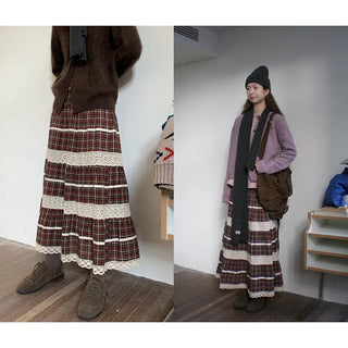 suede slimming skirt