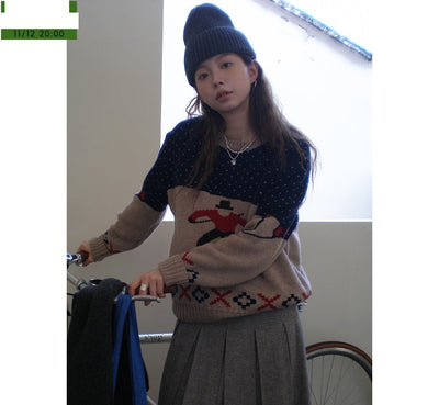 brushed cardigan